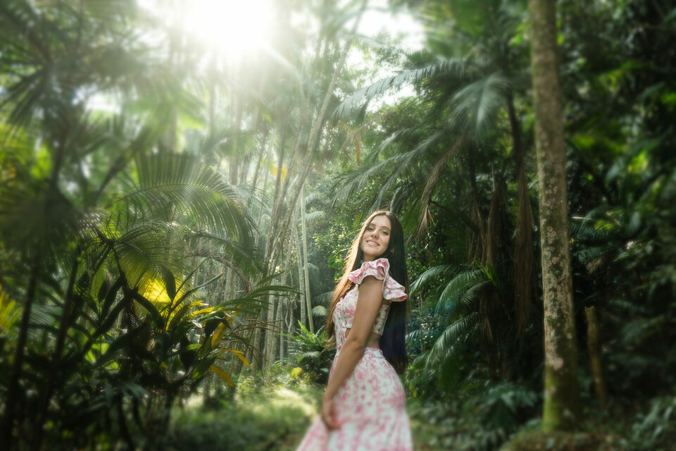 Ensaio - Juliana 15 anos - Jardim Botânico